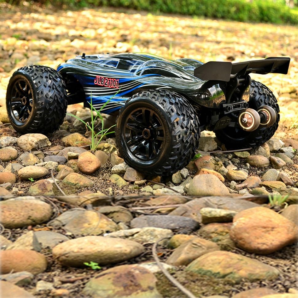 JLB Racing Cheetah 21101 Rc Car, 1/10 4WD Remote Control Car Truck