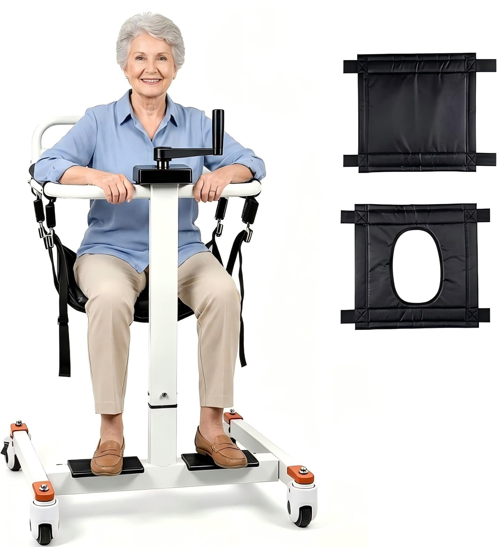 Sollevatore per Anziani,Altezza/Larghezza Regolabili,Portante 150kg