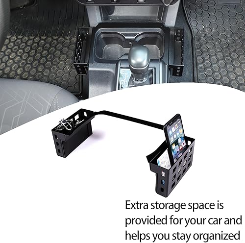 Miniatura 5 de Lcojicep Caja de almacenamiento de control central compatible con Tacoma 2016-2022, caja de almacenamiento lateral de control central, bandeja