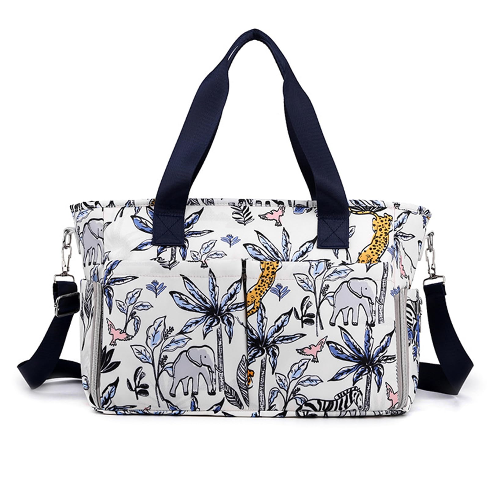 Borsa premaman multiuso con tracolla regolabile, borsa da viaggio per passeggino, grande capacità, organizer per mamme