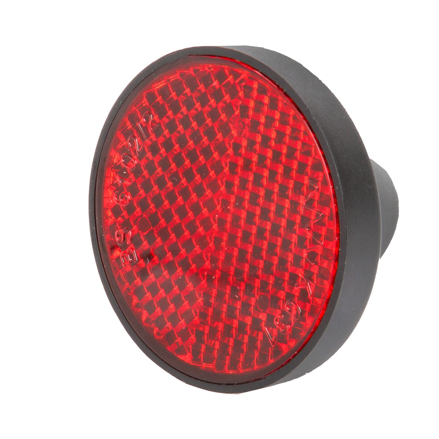 cyclingcolors 1x BIKE REFLECTOR ROUND MUDGUARD RED DIAMETER 40MM LIGHT VINTAGE BICYCLE