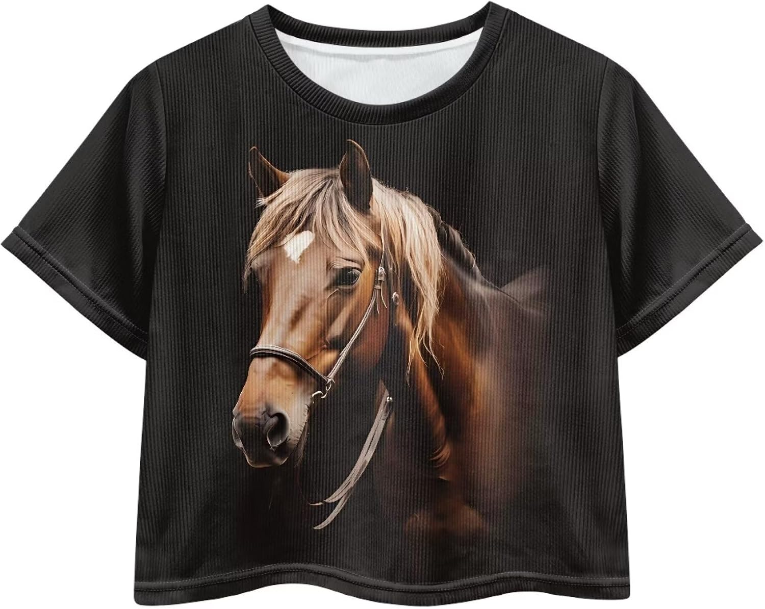 Kids T Shirt Short Sleeve Crop Tops Summer Clothes Pullover Tees Shirt for Girls 5-14Y