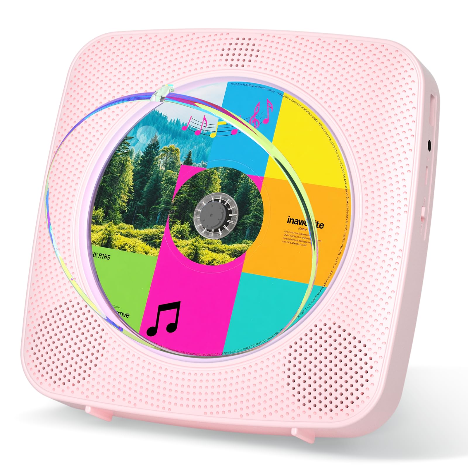 Amazon.co.jp: Gueray cdプレーヤー Bluetooth受信/送信 壁掛け可能