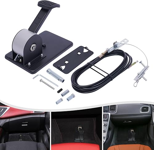 Miniatura 4 de Controles de pasajeros Conjunto de pedal de freno para nuevos conductores/Aprendizaje Conducción/Entrenamiento Conducción - Controles universales de