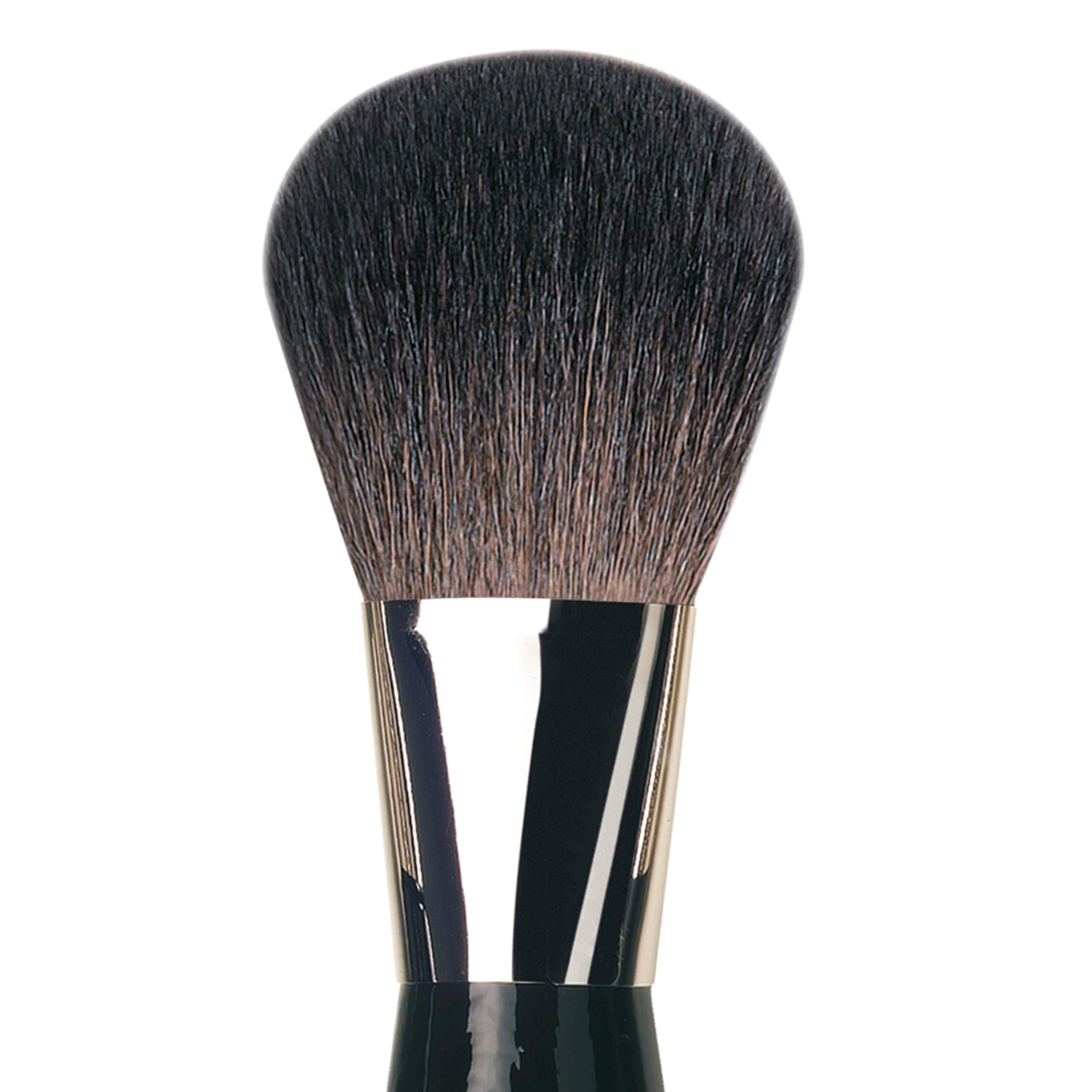 da Vinci, CLASSIC, Puderpinsel mit Standfuß oval, Naturhaare | Extrafeine Ziegenhaare – perfekt abgestimmt für präzises Auftragen von gepresstem und losem Puder.
