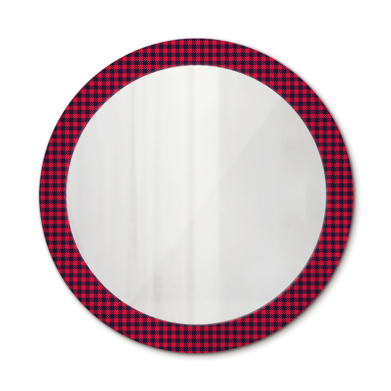 Miroir suspendu décoration murale pour illuminer un salon minimaliste