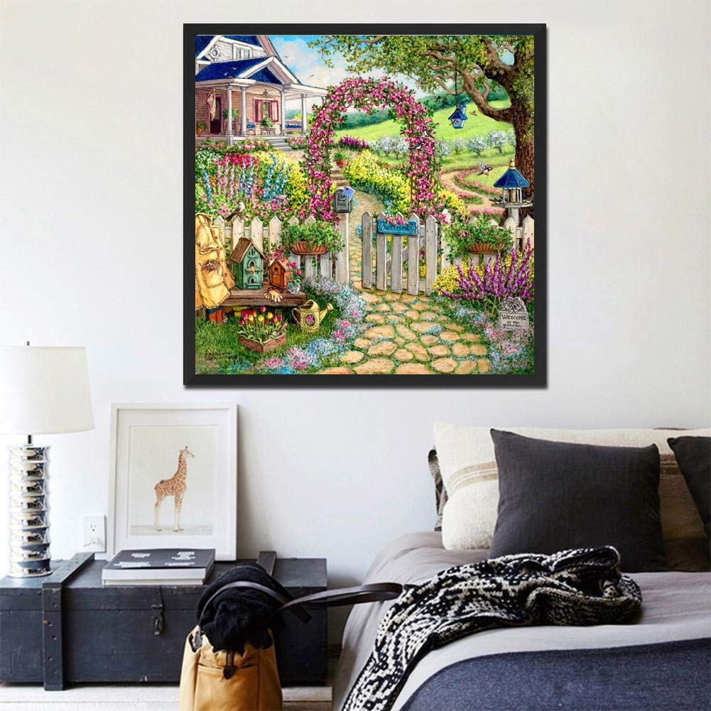 Diamond Painting Set 30x40cm - Kreativer Malspaß Mit Funkelnden Steinchen