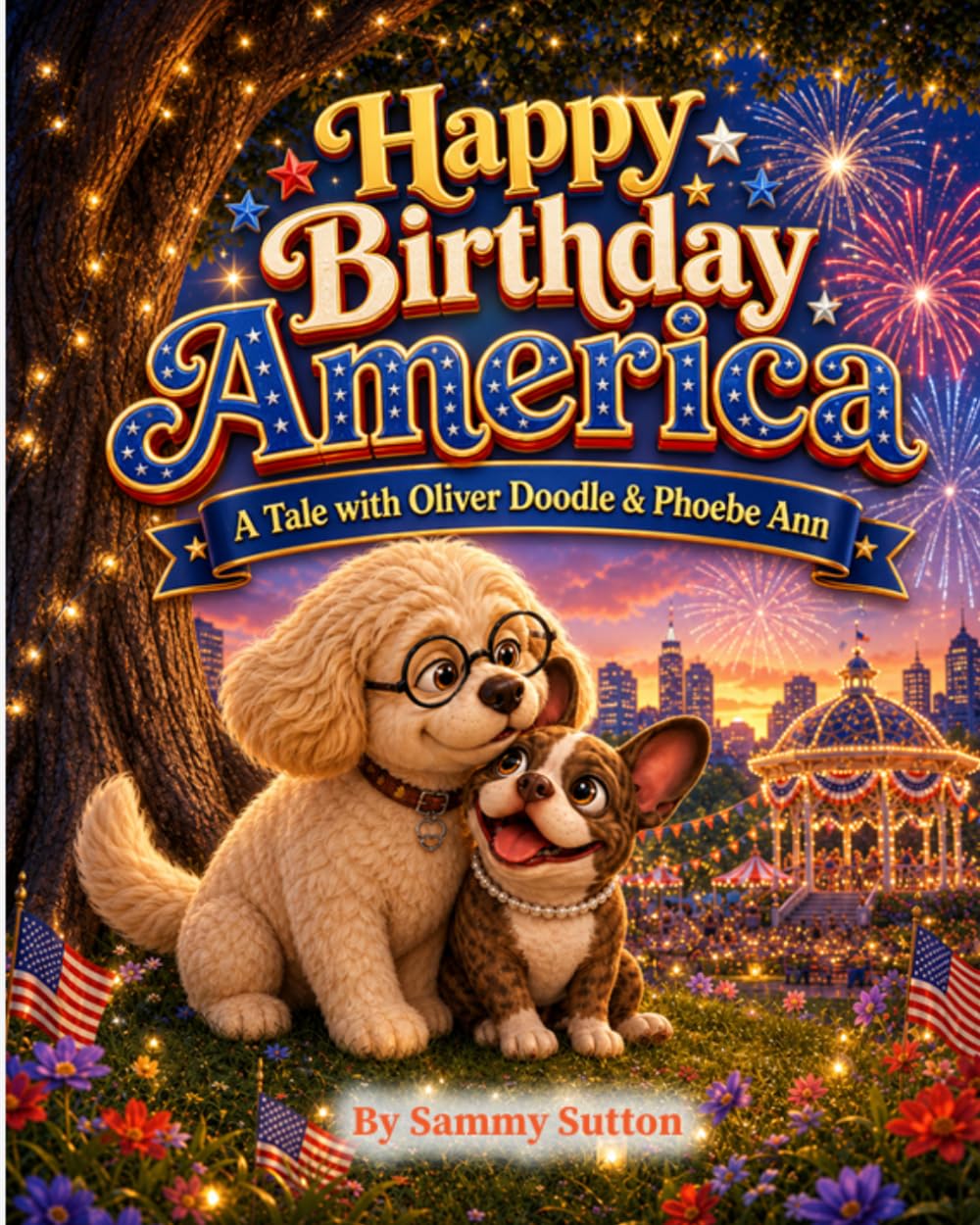 Happy Birthday America with Oliver Doodle & Phoebe Ann (Oliver Doodle's Tales)