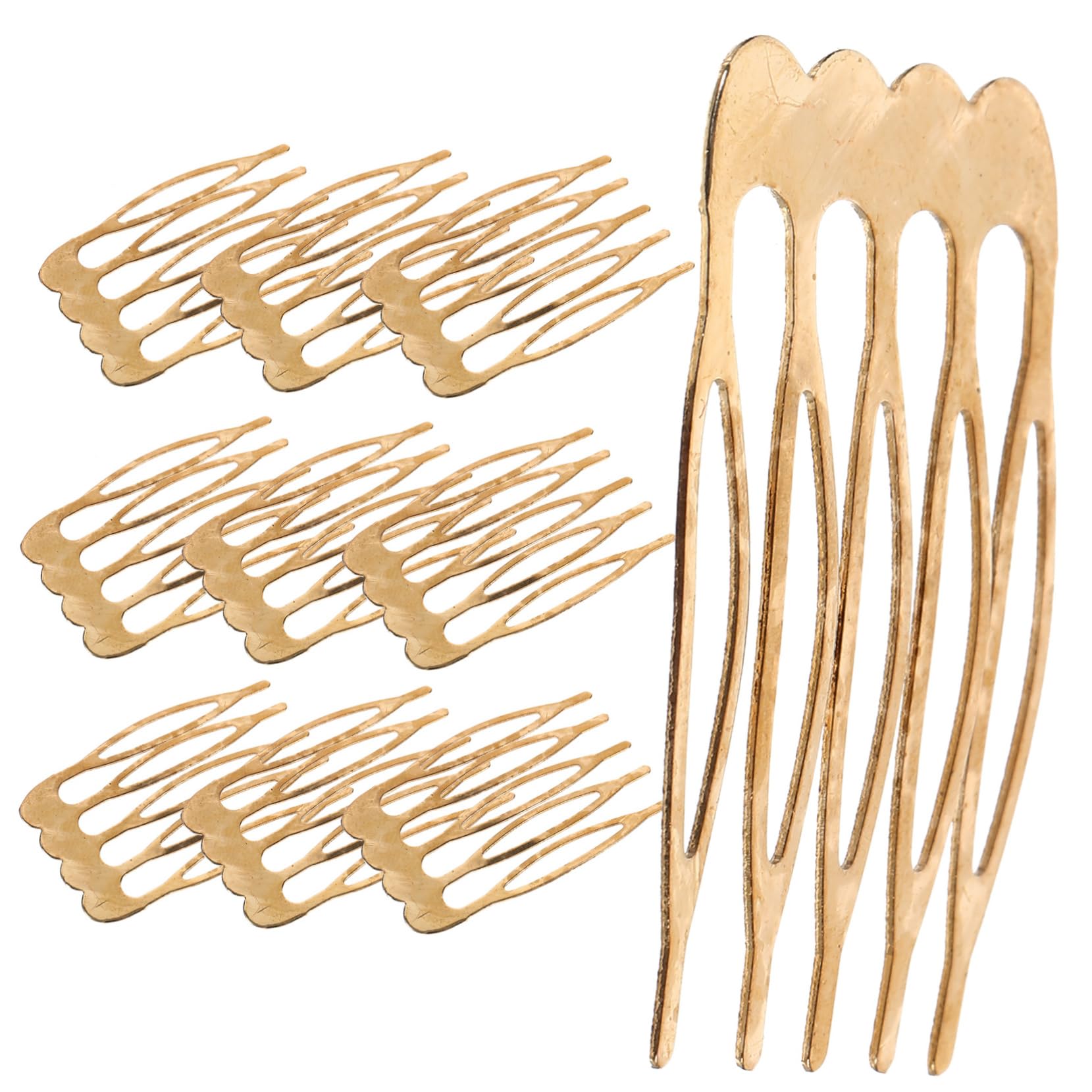 Healvian 10Pcs Small Side Hair Combs for Weddings Decorative Hair Accessories for Women Tiny Slide Combs for Crafting and Styling Hairstyles