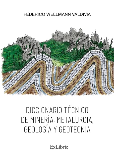 Portada de Diccionario Tecnico de Mineria Metalurgia Geologia y Geotecni
