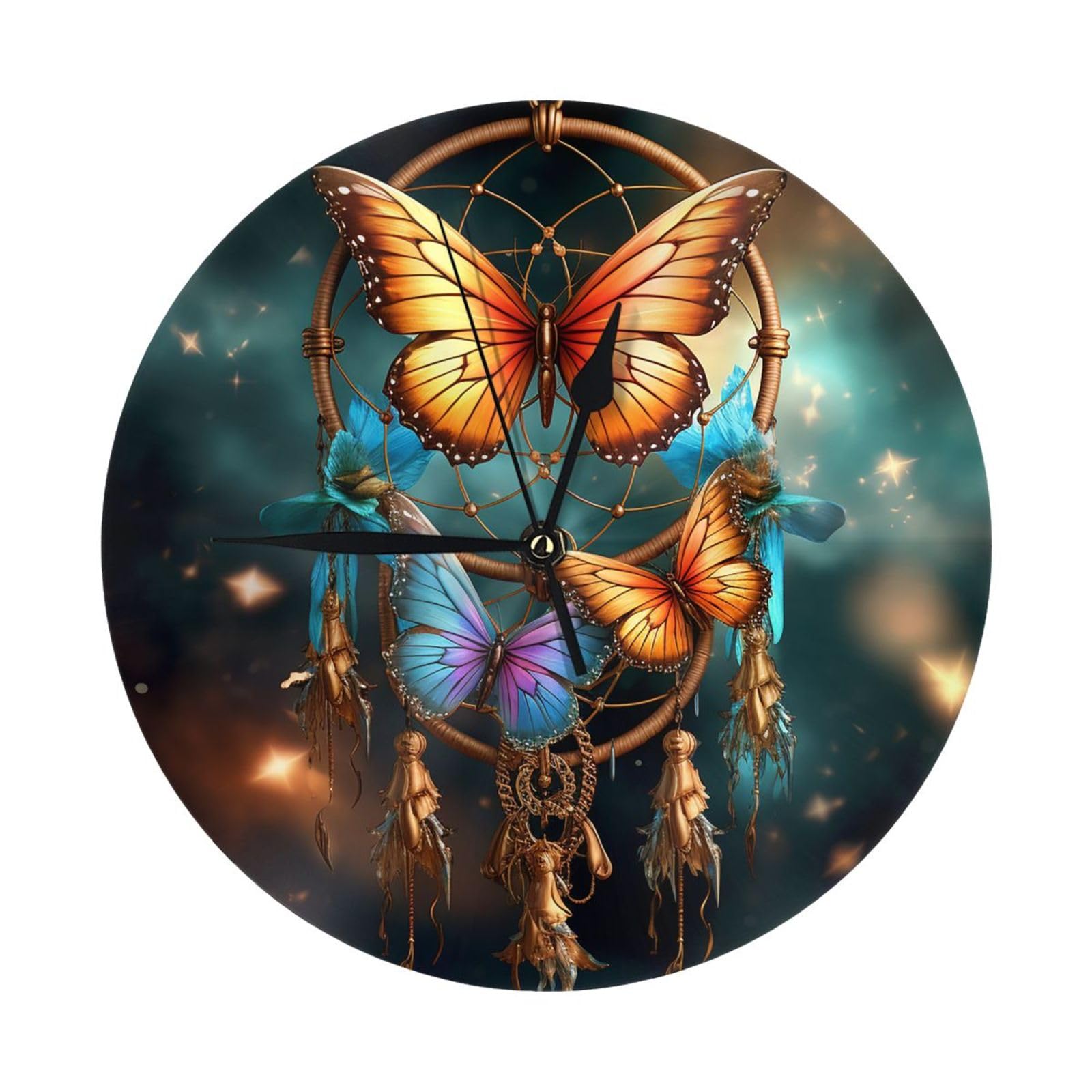 Horloge murale papillon silencieuse : une idée cadeau déco originale