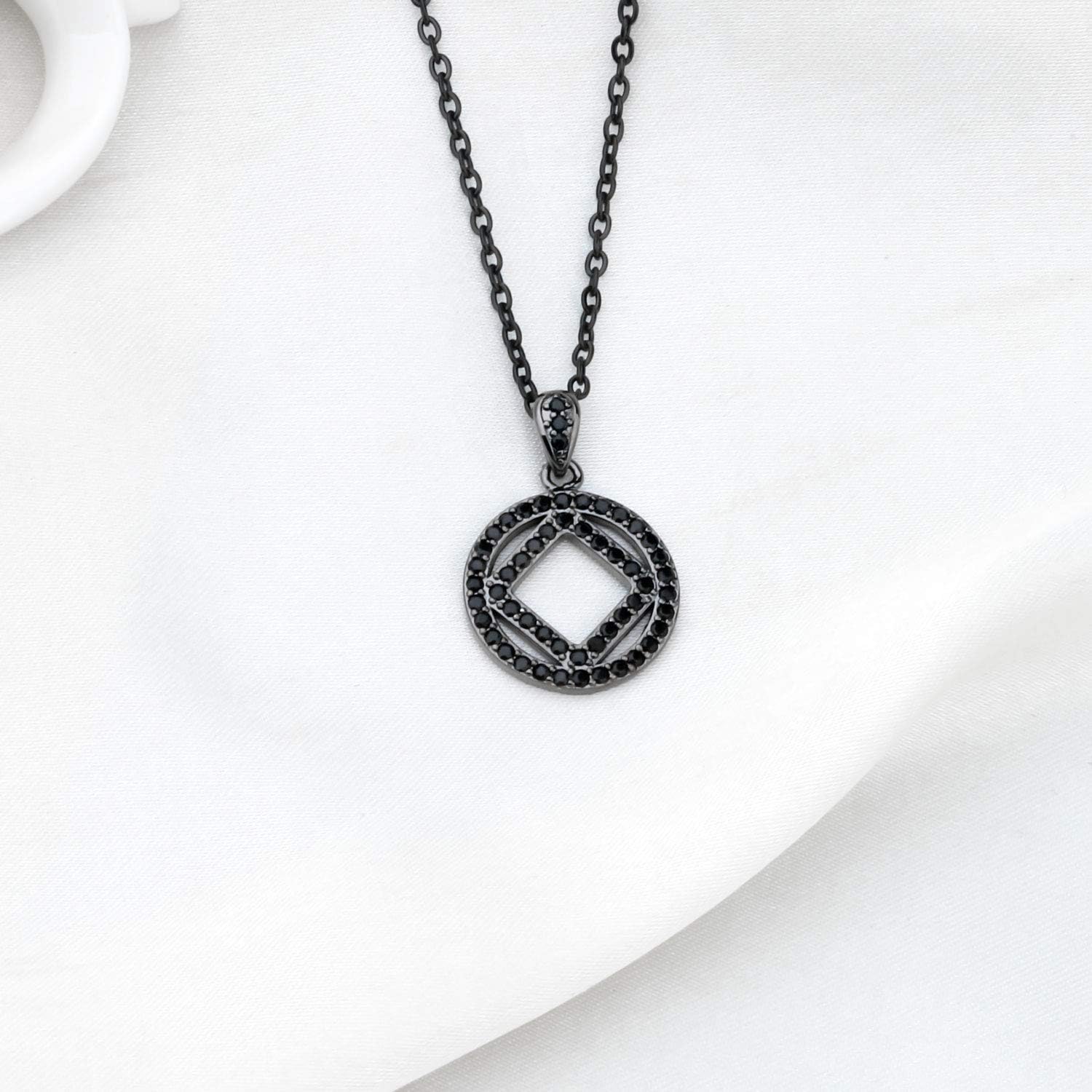 MAOFAED Sobriety Gift Recovery NA Narcotics Anonymous Birthday Gift NA Necklace New Beginnings Gift - Image 5