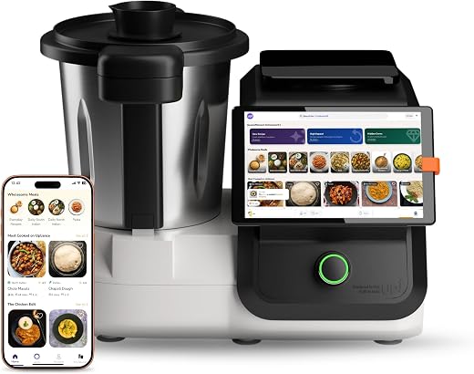 upliance AI Cooking Assistant | 500+ Guided Recipes | 16 Cooking Modes: Heat, Chop & More | Customize Recipes with AI | Eat Healthy | Touch Screen…