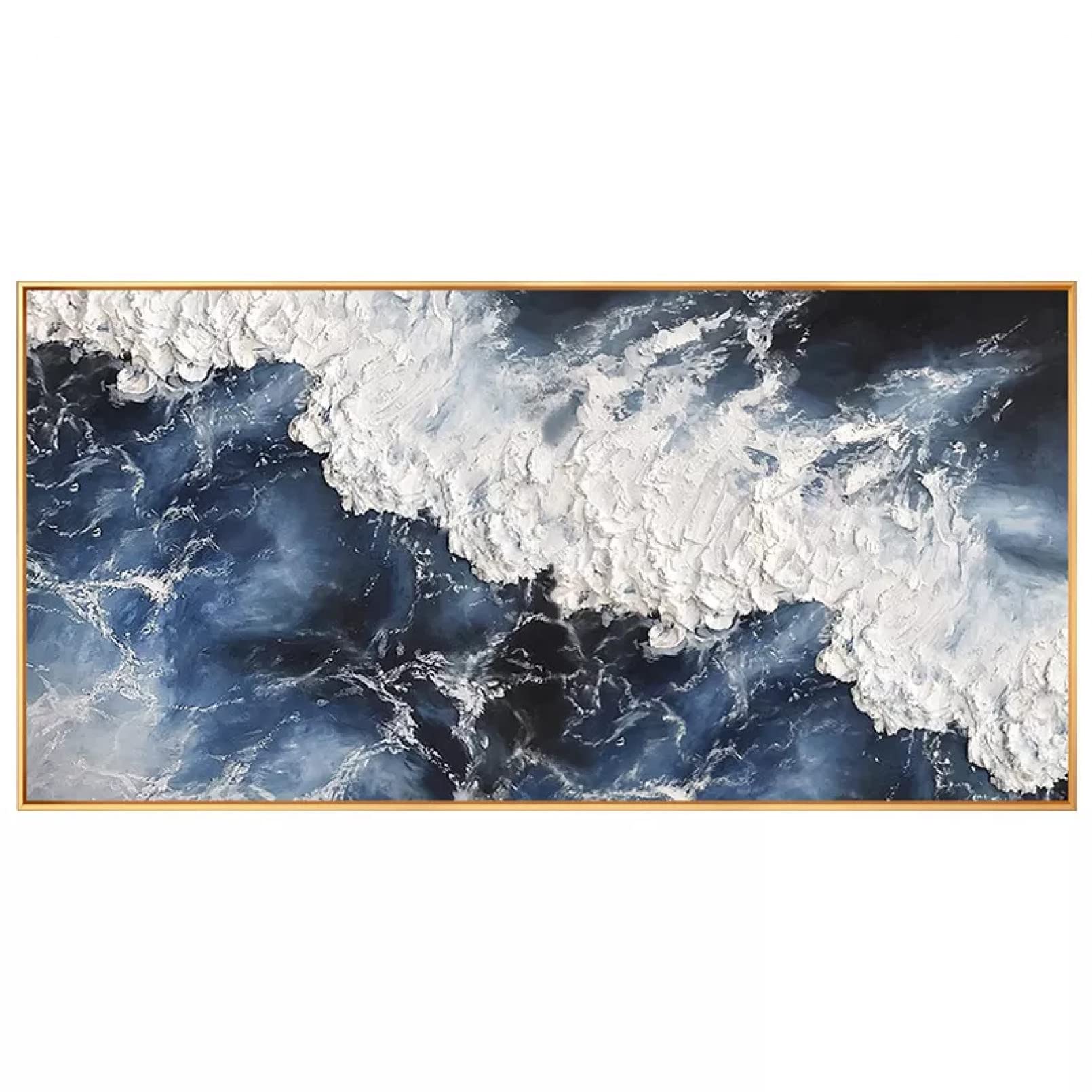 Lienzo para pintar un paisaje marino que alegra salones oscuros