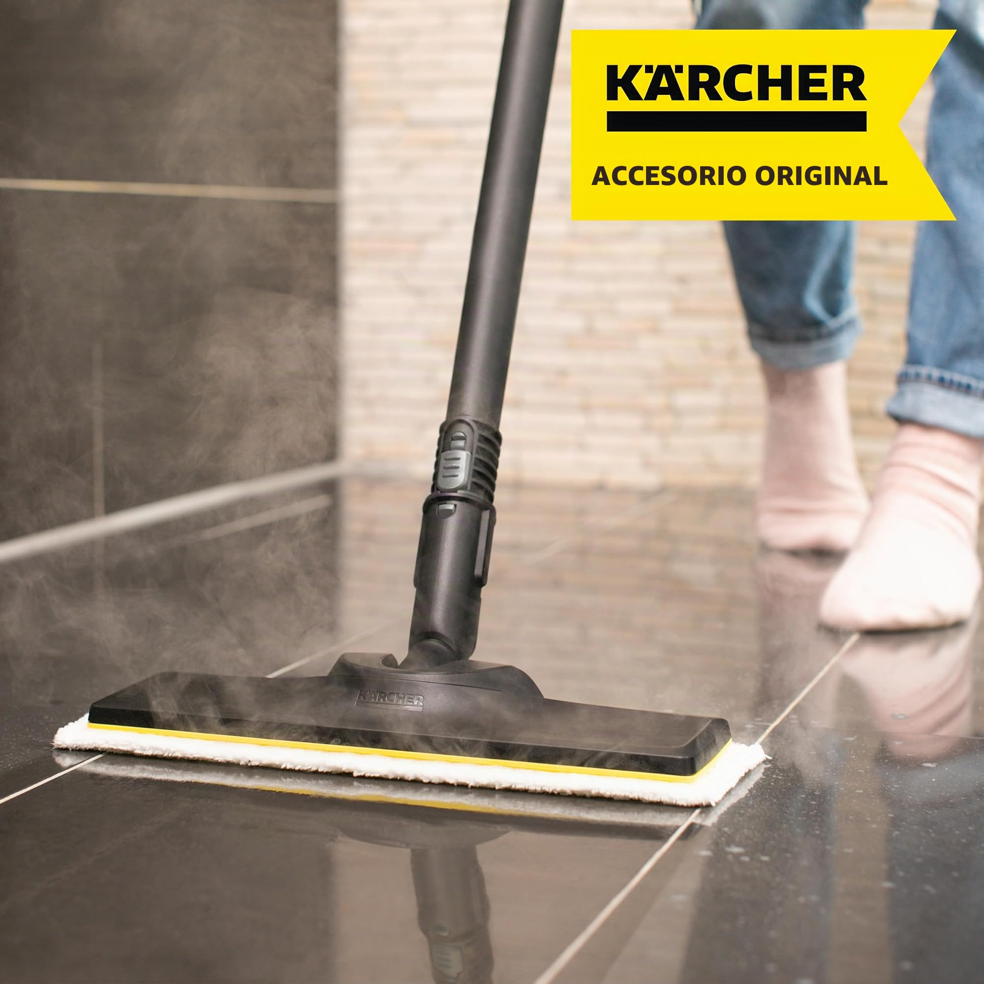 Kärcher Paños de microfibra EasyFix 2 unidades para limpiadora de vapor SC