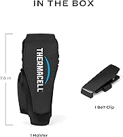 Vista 5 de Thermacell - Funda para mosquitos con clip de cinturón desmontable para repelentes portátiles; compatible con MR300 y MR450; zona de protección