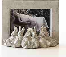 メルヘンシリーズ うさぎ フォトフレーム アンティーク メルヘン