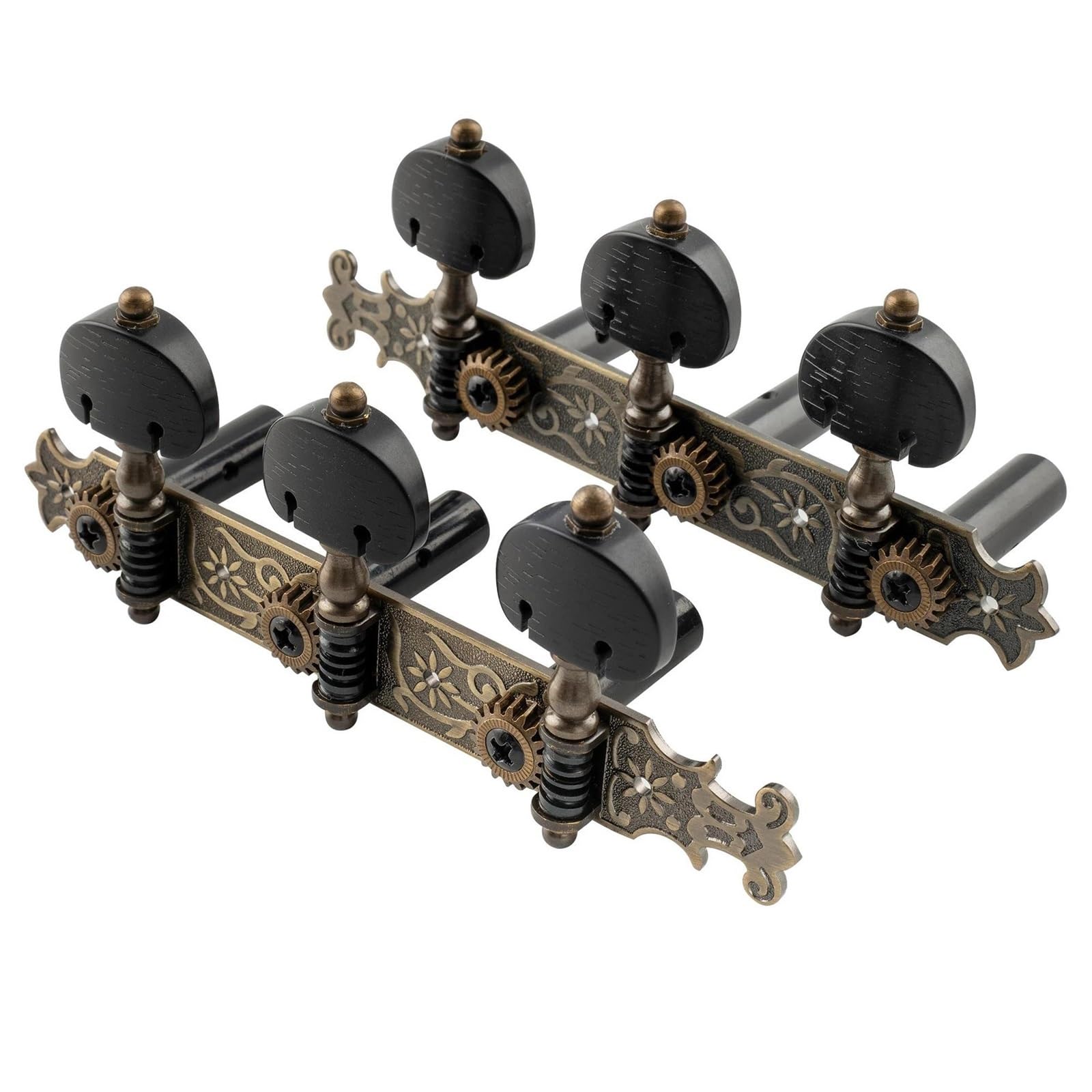 Tuning Piroli Per Chitarra Set Di Meccaniche Per Accordatori Per Chitarra Classica 3X3(Brass)