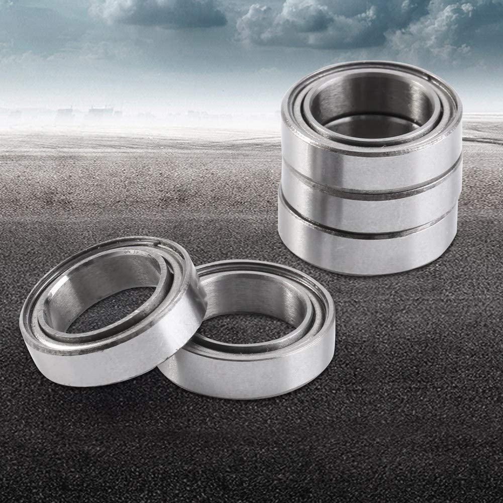 Fafeicy 10x 6700ZZ Rillenkugellager 10x15x4mm – Doppelt Geschirmte Dünnschnittlager Aus Stahl Für 3D-Drucker & Co.