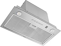 Vista 1 de Broan - NuTone PM400SS - Armario personalizado integrado de 3 velocidades con iluminación LED y ventilador CFM máximo de 450 CFM, 21 pulgadas, acero