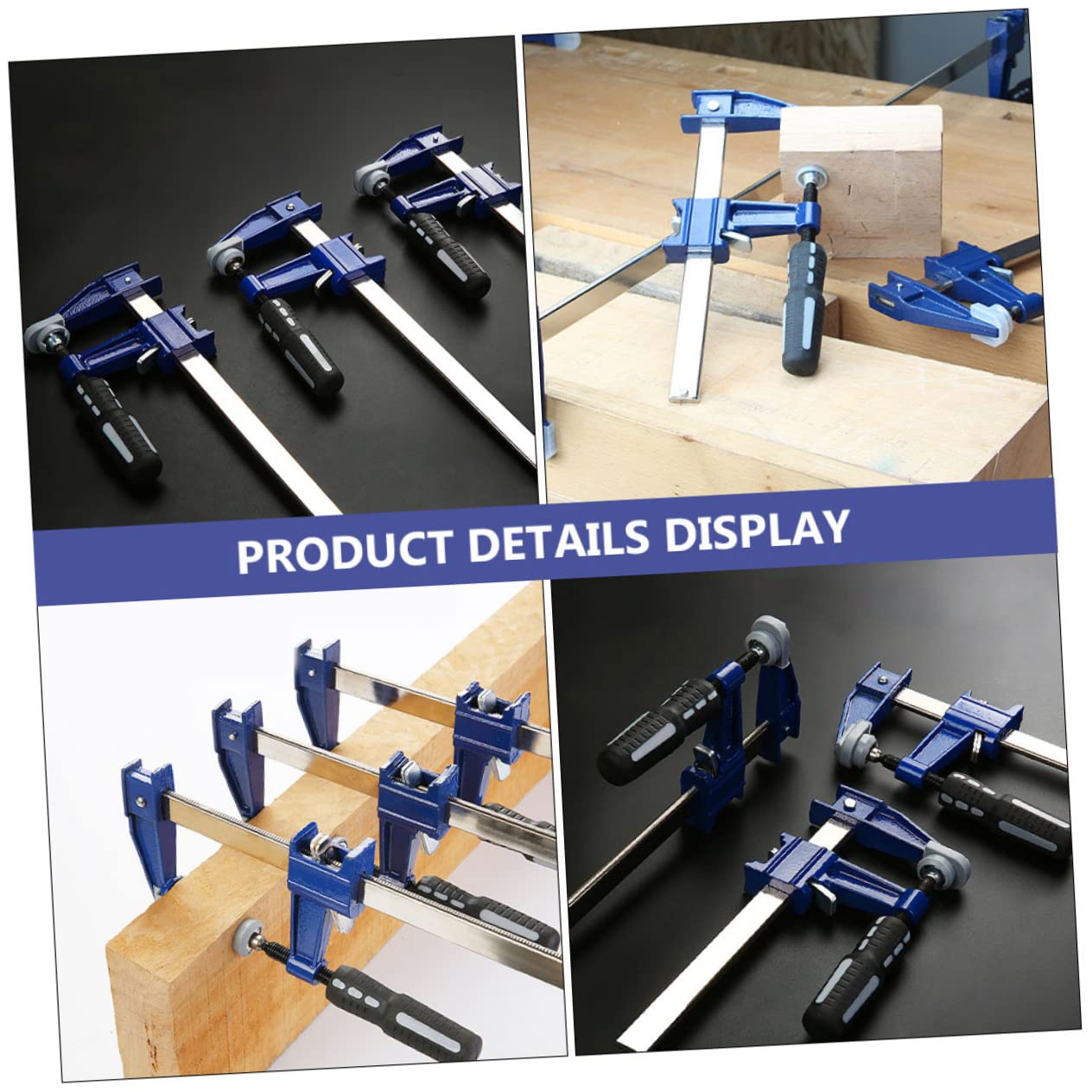 GALPADA Serre-joint Pince Pour Travail Du Avec Poignée Ergonomique Et Couvercle Protecteur Outil De Serrage Facile à Utiliser