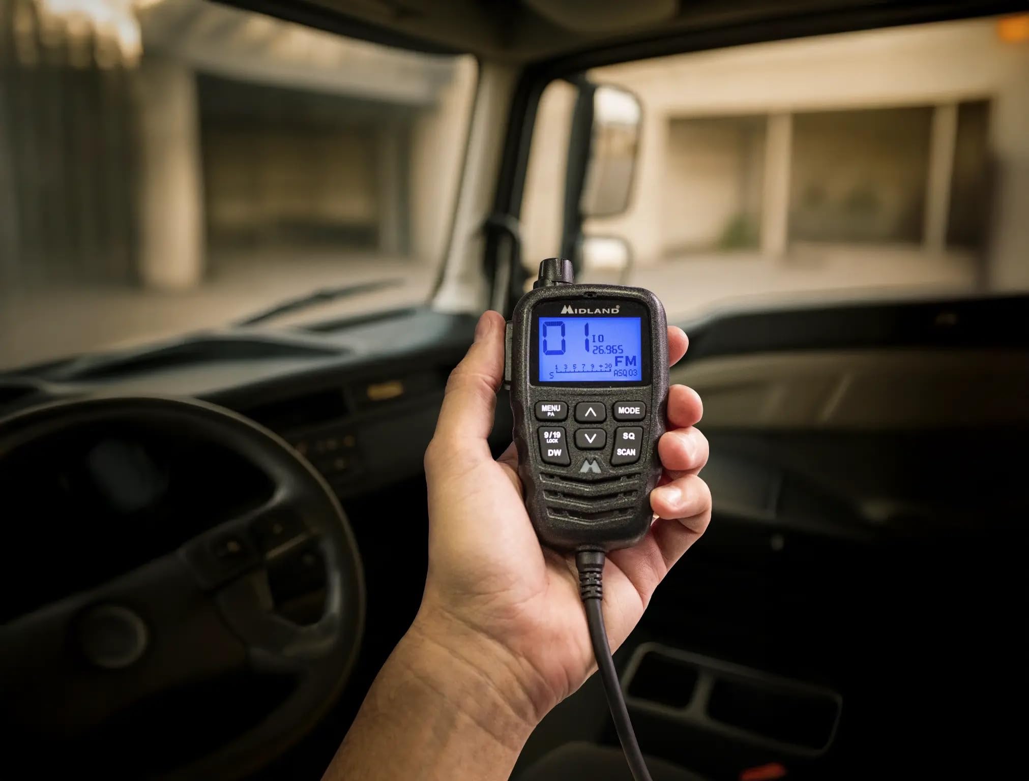 Midland M5 Pro, CB integrato nel microfono CB per Veicoli