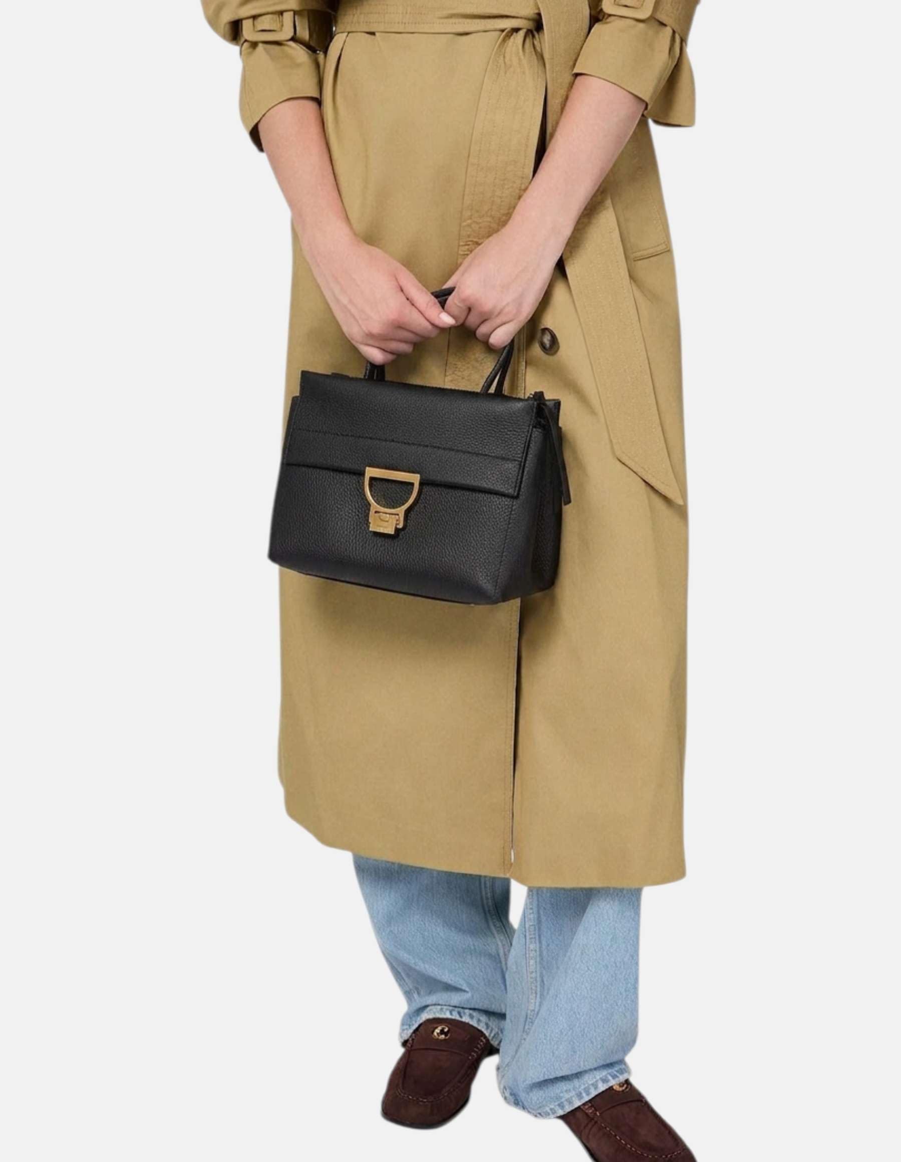 Coccinelle Pelle borsetta borsa a tracolla Arlettis Handbag Grained Leather