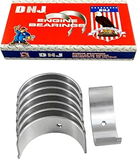 DNJ RB211.20 Oversize .020 Rod Bearings Set for 1986-2001 Honda Civic, CR-V, Acura Integra 1.6L-2.0L DOHC/SOHC