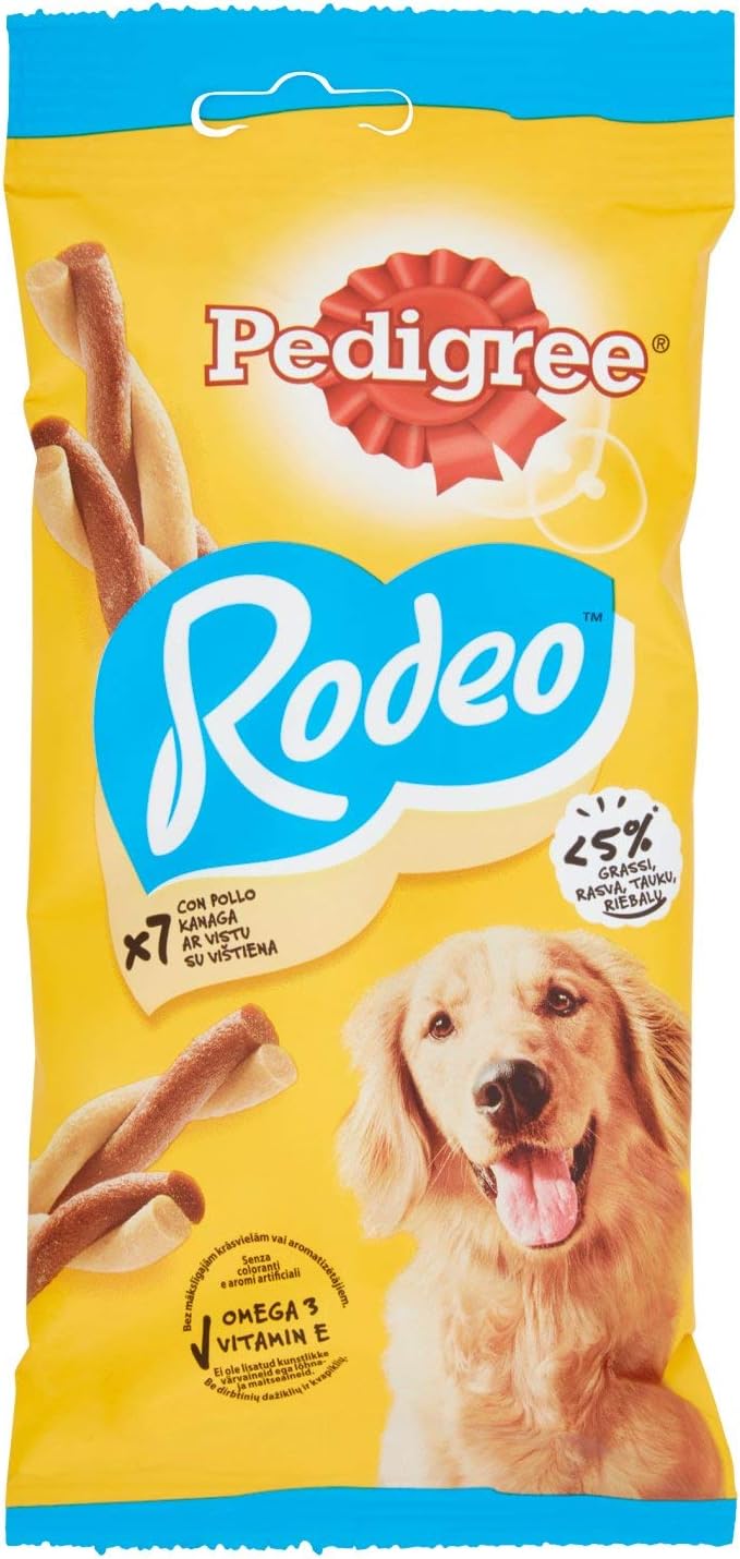 Dog Treats, Rodeo Dog Treat, Chicken Flavor 123g, Bowls of Goodness, Treats for Dogs Developed by Veterinarians