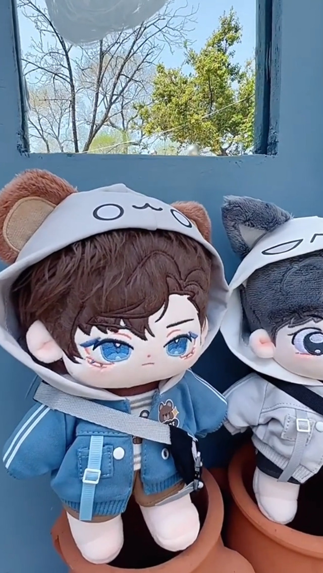 Amazon.com: niannyyhouse 10cm 15cm 20cm Plush Doll Clothes Hoodie