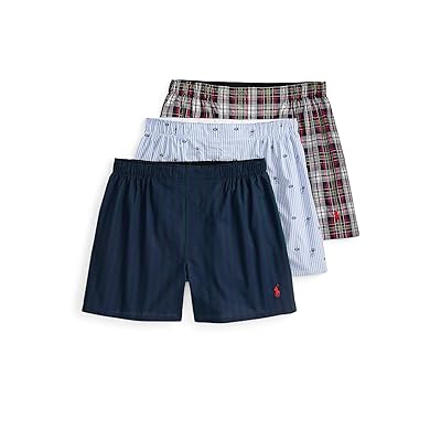 Polo Ralph Lauren 3 Pack Classic Fit Woven Boxers Men