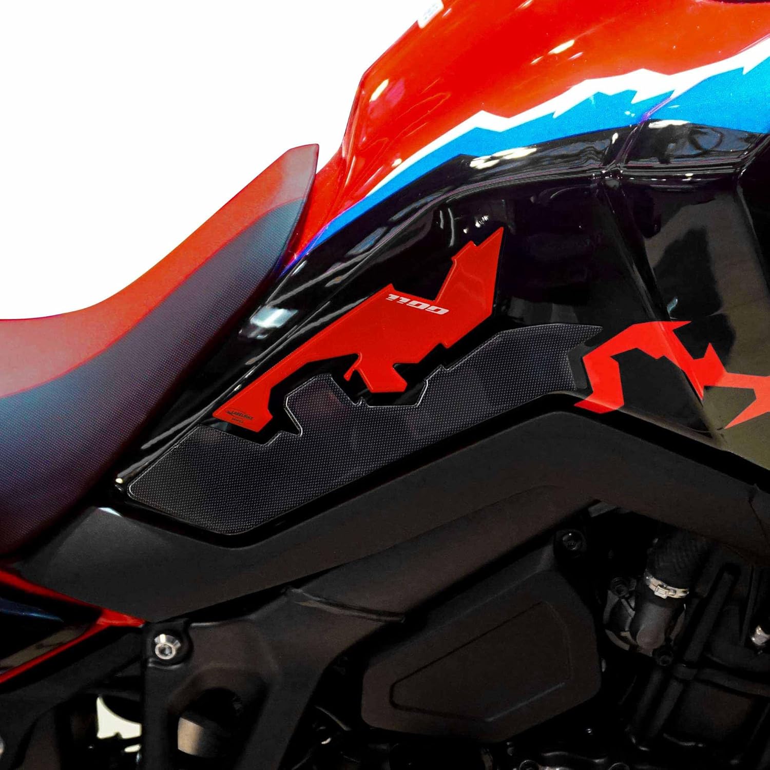 labelbike - 3D Motorcycle Tank Stickers Decorations and Side Protections Compatible with Honda Africa Twin 2024