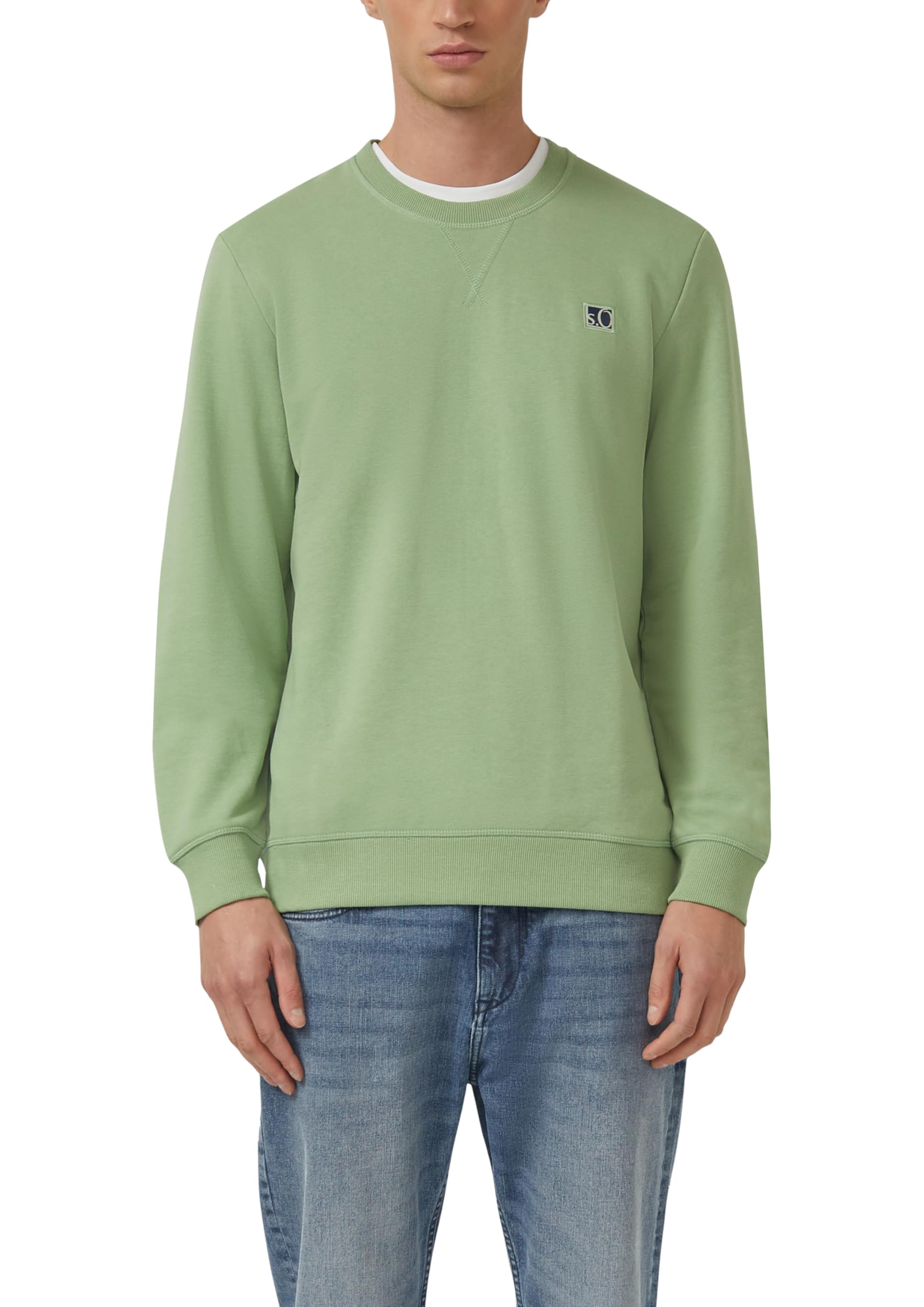 s.Oliver 2169152 Herren-Sweatshirt mit Rundhalsausschnitt, 1 Stück