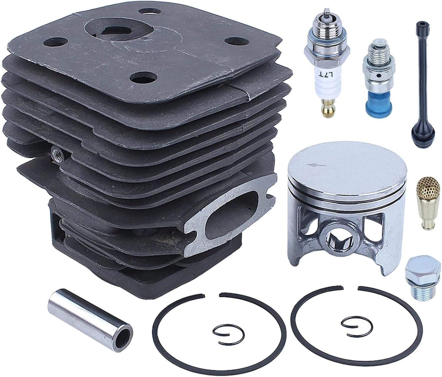 HUSQVARNA 394 395 394XP 395XP – Smelter City Saws 56mm シリンダー ピストン キット Husqvarna 395 395XP チェーンソー用 503993971 W オイル ライ