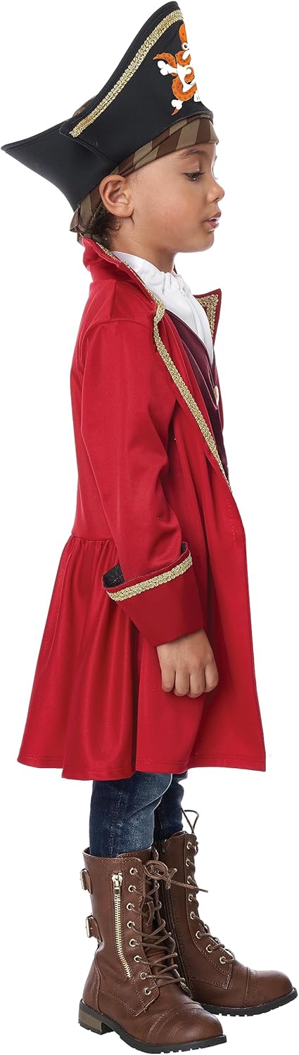 California Costumes Boy's Cap'n Shorty Toddler Pirate Costume 3T/4T