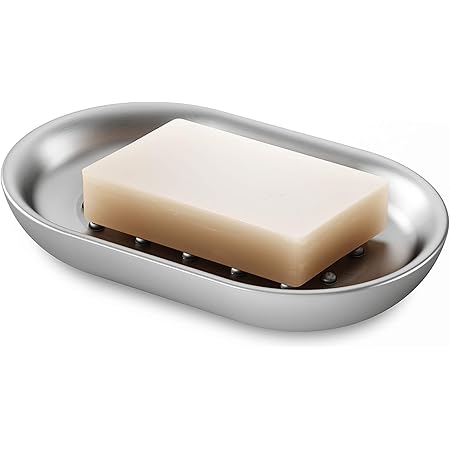 Amazon Umbra ジュニップ ソープディッシュ メタルステンレス 洗面所 キッチン 石鹸置き クリア おしゃれ ステンレス Junip シルバー W13 D9 H2cm トレイ 盆 オンライン通販