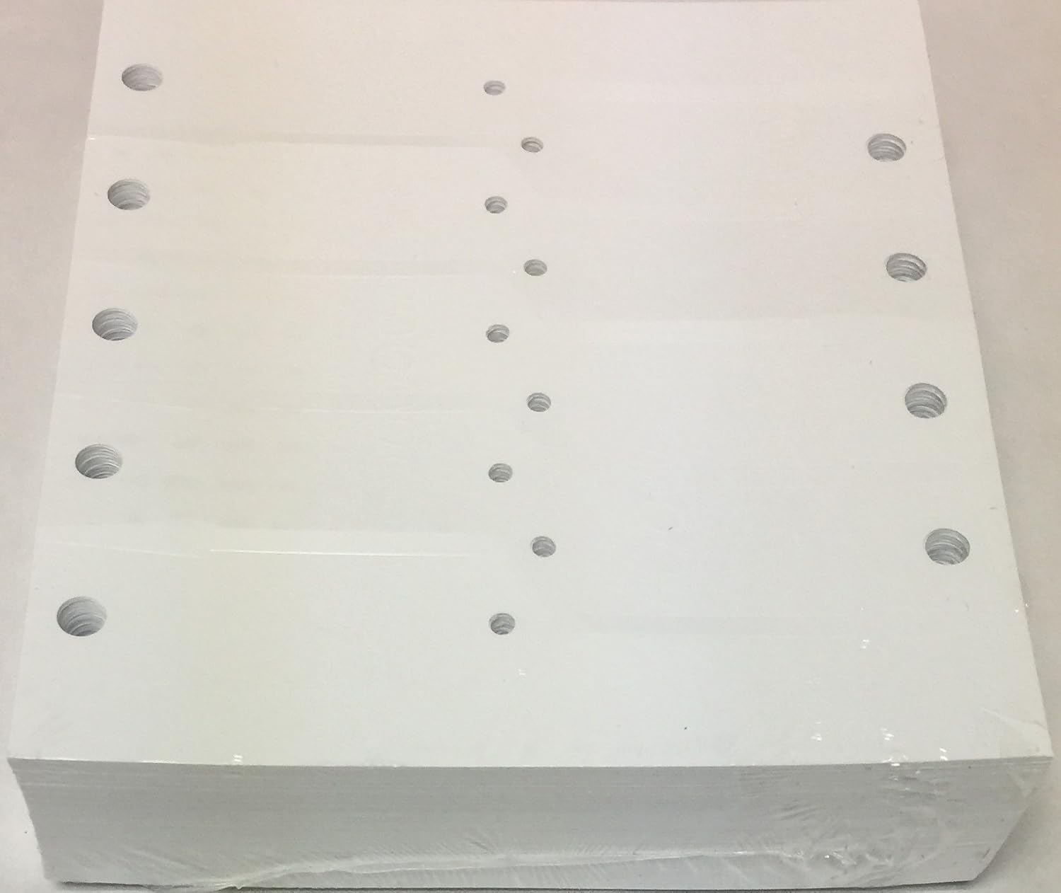 Key Tag Arrow Self Locking-Blank White (2000 Qty) (A44)