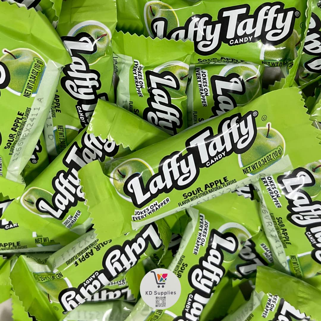 Laffy Taffy Chewy, Tangy, and Tasty Mini Taffy Wrapped Bars in Bulk - (1 Pound) (Assorted) : Grocery & Gourmet Food