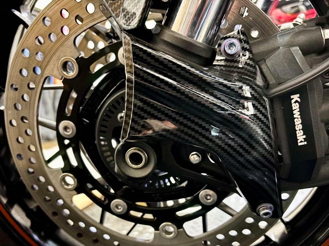 z900rs ブレーキキャリパー カーボン調 キャリパー ダクト ブレーキ