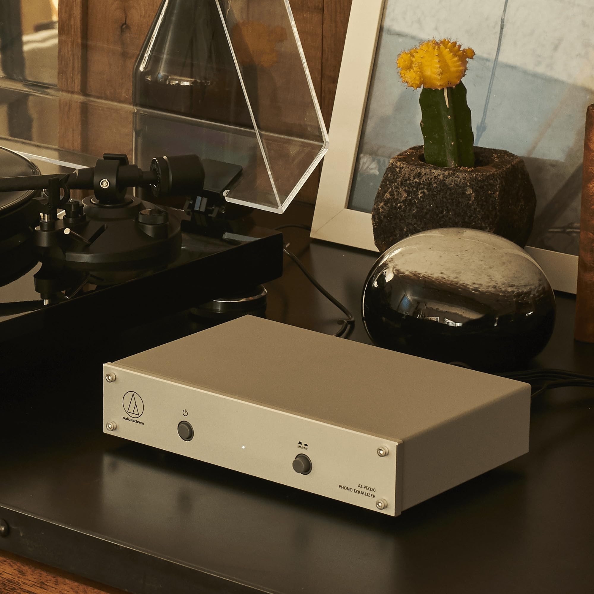AudioTechnica ATPEQ30 Silver - Preamplificador para teléfono