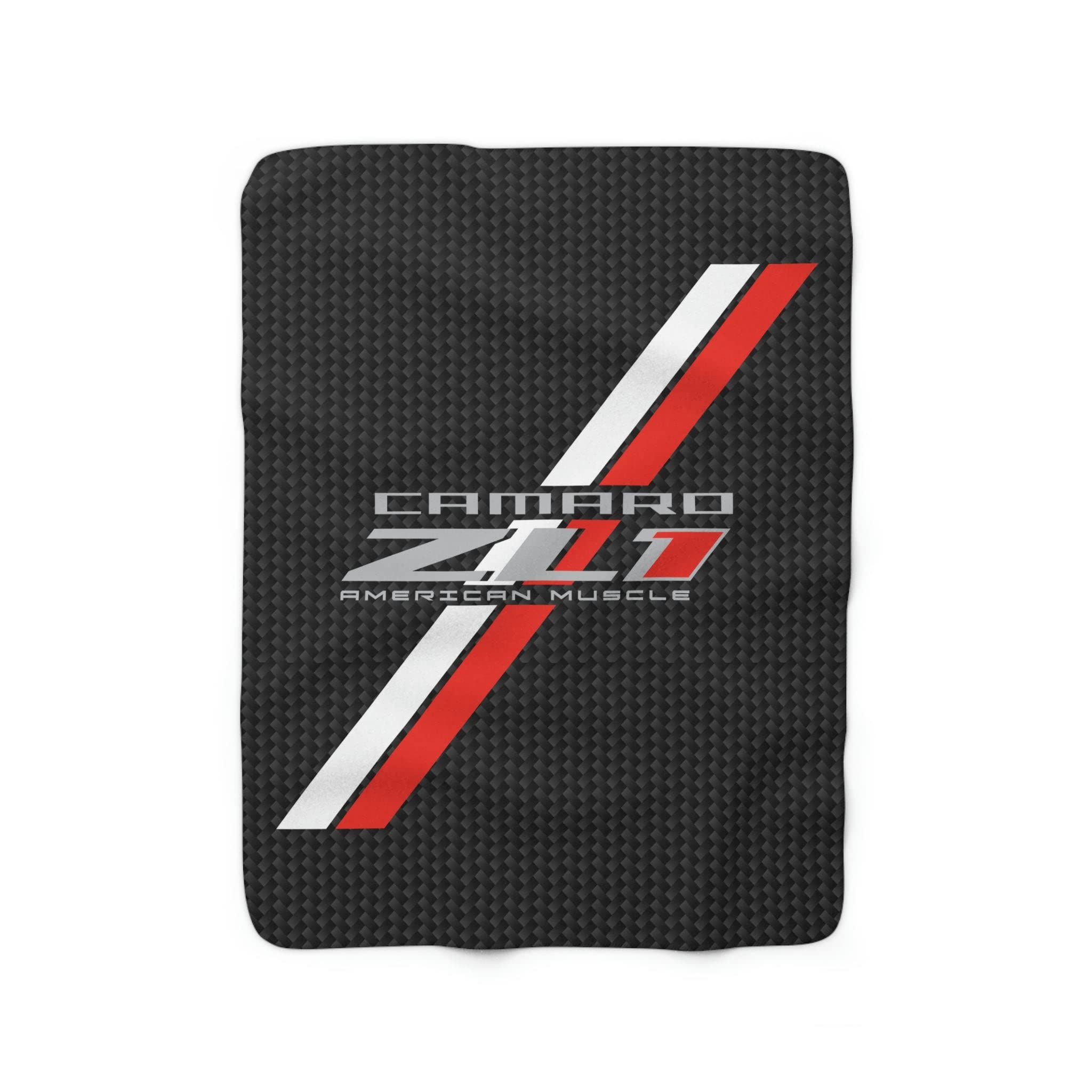 Sunbelt GiftsSUNBELTGIFTS Camaro ZL1 Carbon Print 50 x 60 inch Sherpa Fleece Blanket, Textured Background