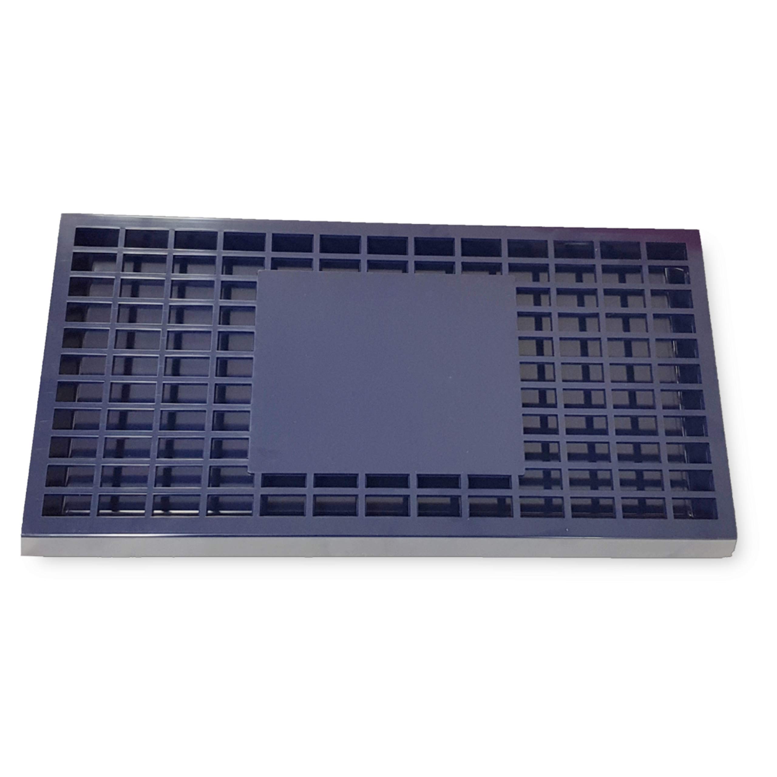 Uni Bar Plastic Drip Tray Nightclub Pub Drip Tray Rectangular Drip Tray (Blue) Made in England