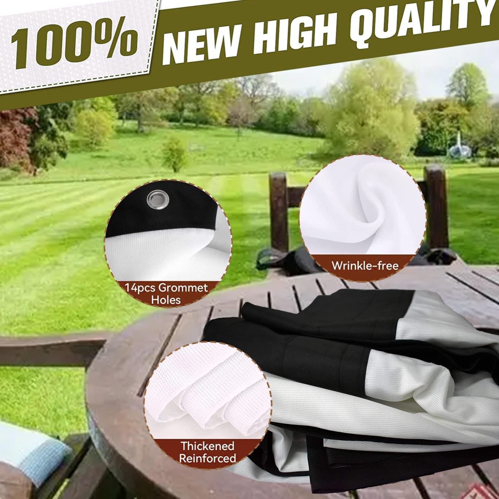 Écran d'impact de simulateur de Golf installés sur Le Cadre du Filet de Frappe de Golf, simulateurs de Golf, épaissi, Durable, rembourré, Silencieux, écran de Projection, pour l'entraînement (Co