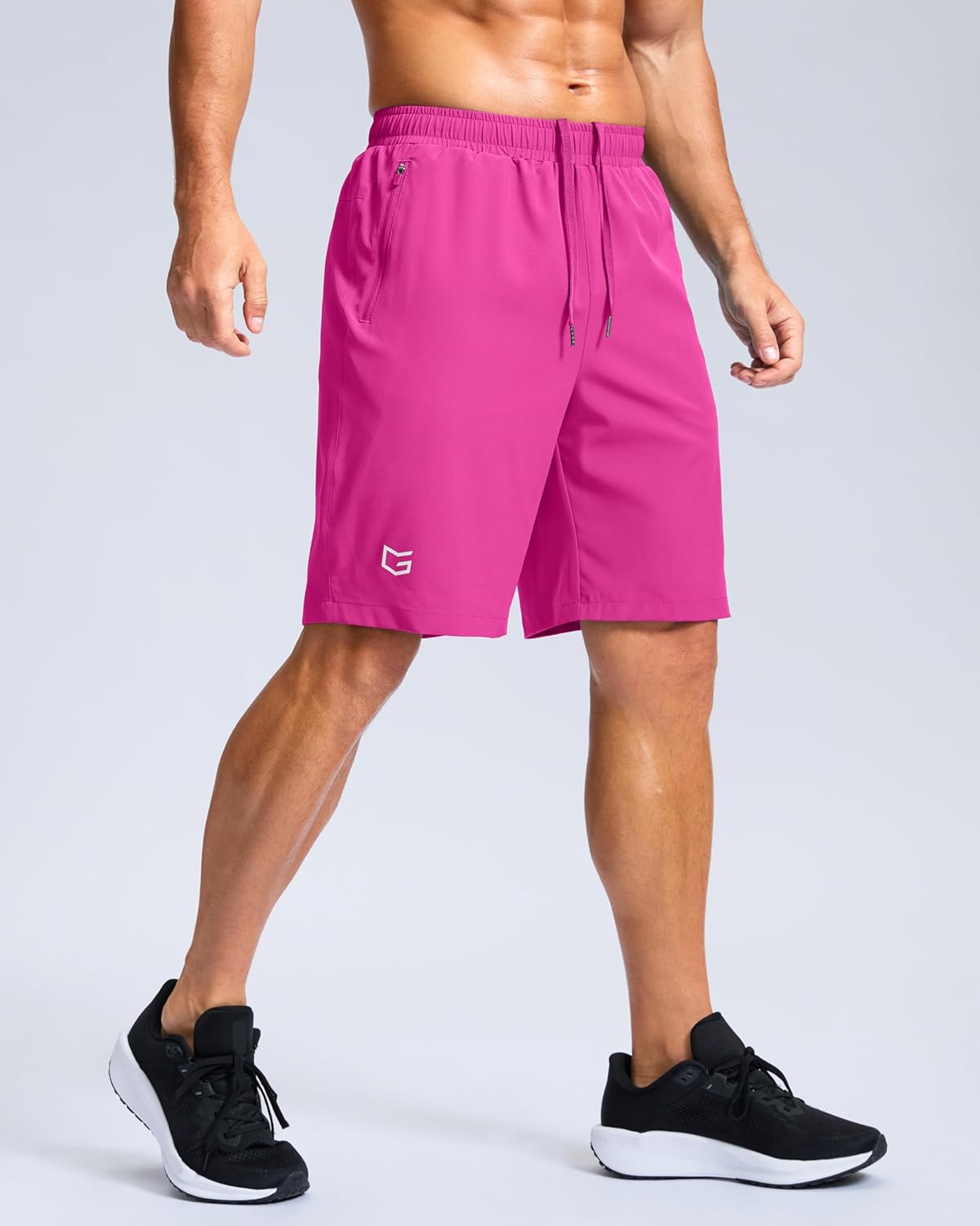 G Gradual Men's Athletic Running Shorts with Zipper Pockets Quick Dry 7"/ 5"/ 9" Workout Gym Shorts for Basketball Hiking - Image 3