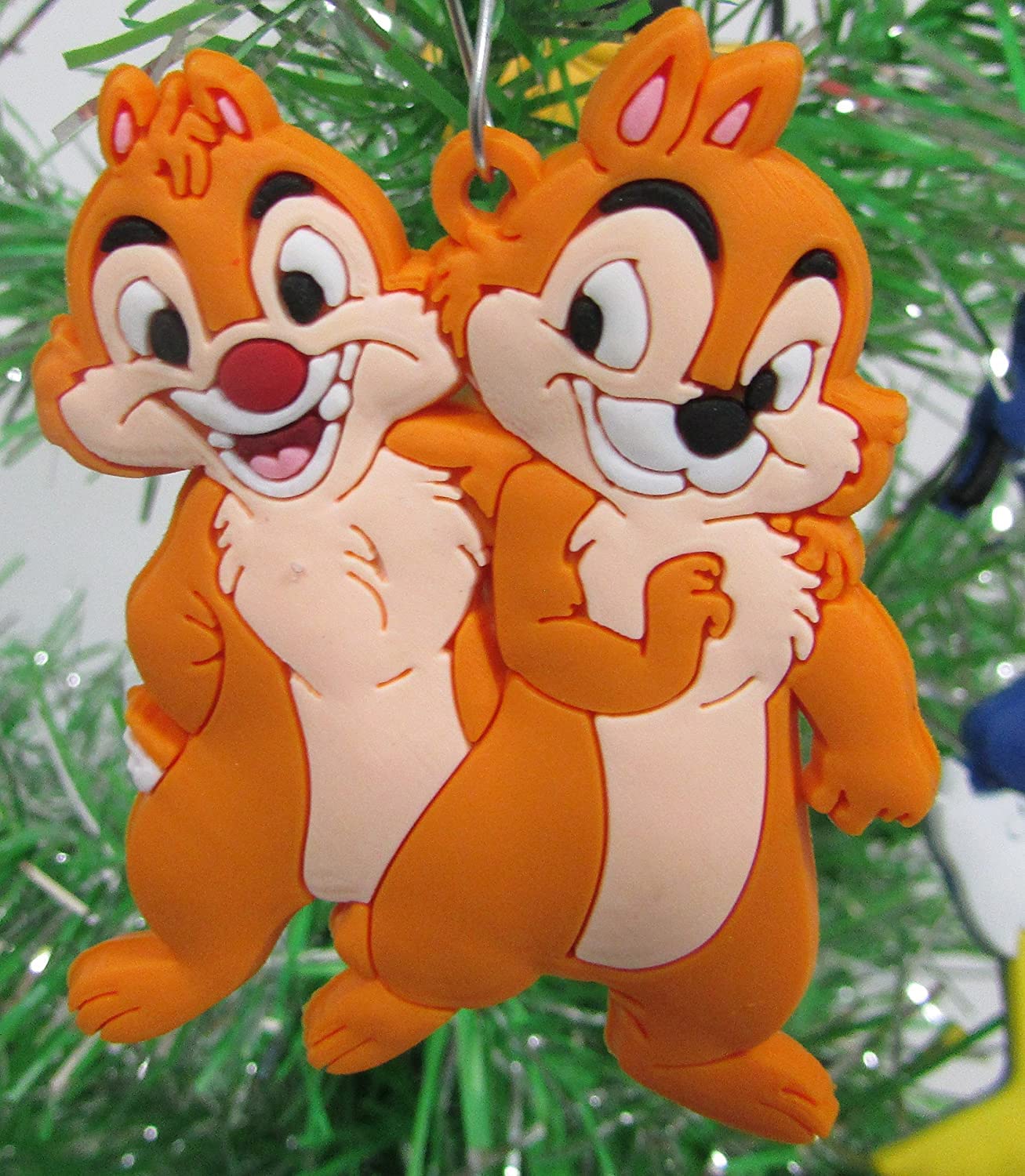 Chip and Dale Chipmunks Ornament (Unique Shatterproof Design)