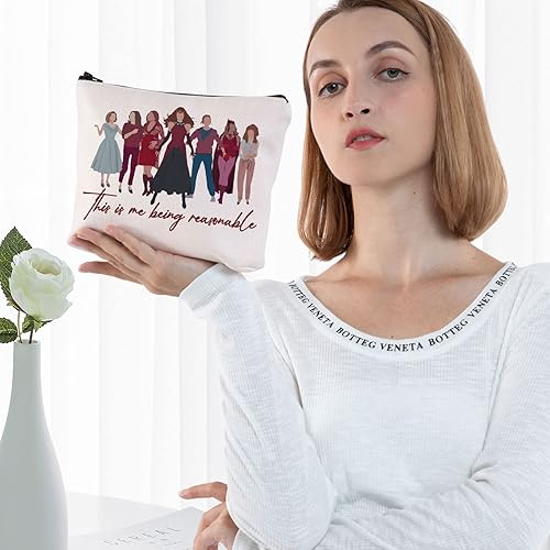 Miniatura 3 de BWWKTOP Wanda Witch - Bolsa de maquillaje cosmética para fanáticos de la película, regalos para fanáticos de la película This Is Me Being Reasonable