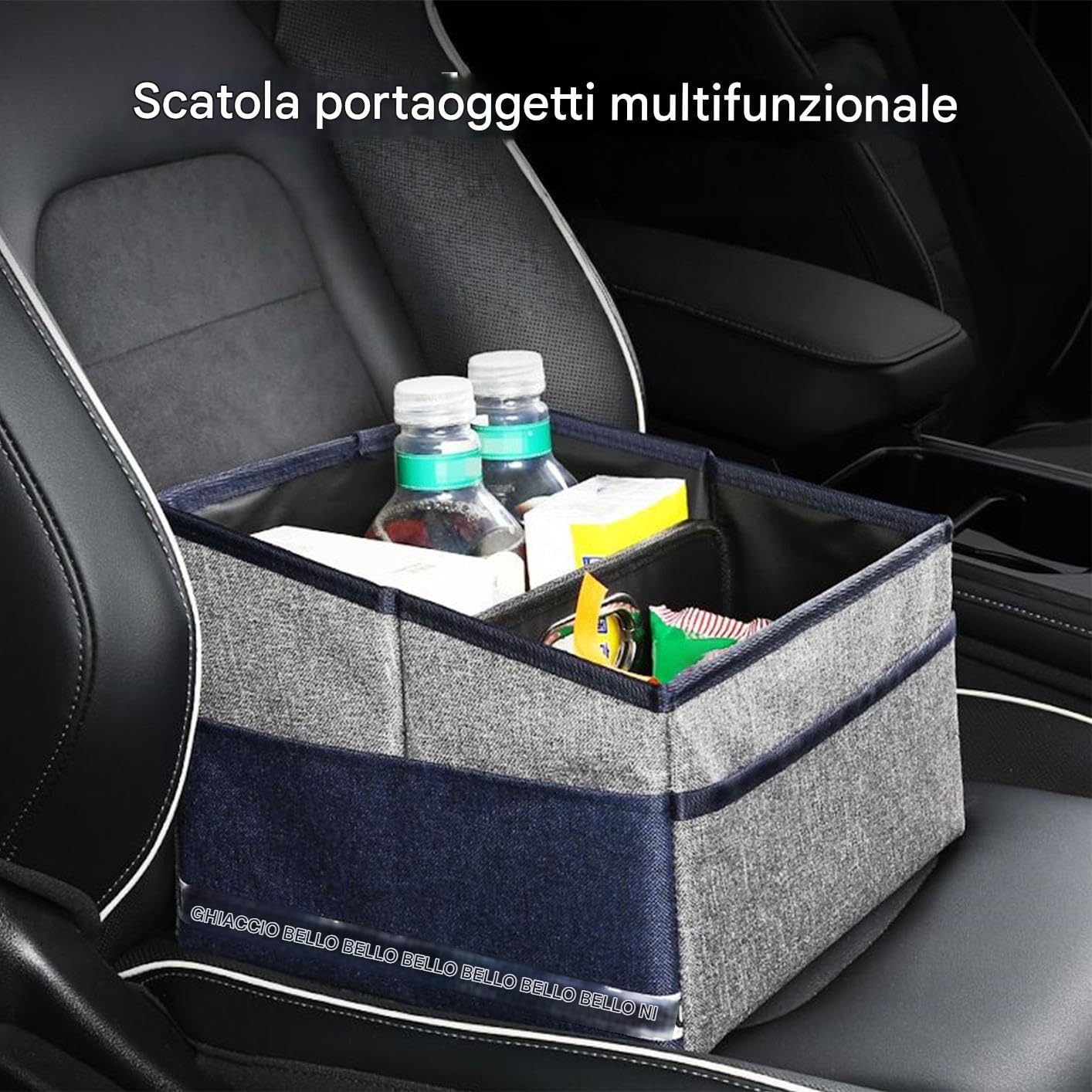 Organizzatore Per Bagagliaio Contenitore Pieghevole 18 Litri Per Bagaglio