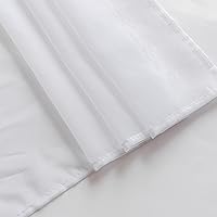 Vista 5 de Bufanda de ventana para cama, cortinas de arco de boda, 144 pulgadas de largo (12 pies), cenefas de cortina para ventanas, sala de estar