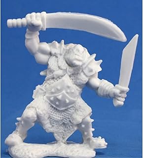 Reaper Orc Stalker with Two Weapons 77051 Miniatures