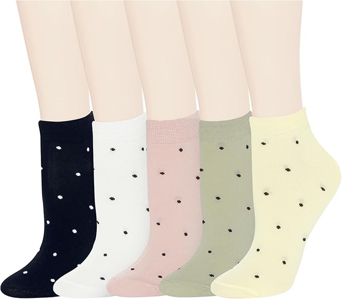Calcetines Tobilleros Divertidos de Algodón para Mujer miniatura 4